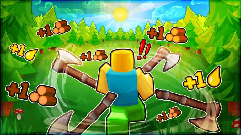 Axe RNG game thumbnail from Roblox