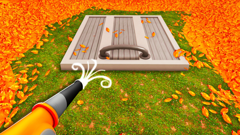Clean All Leaves game thumbnail from Roblox
